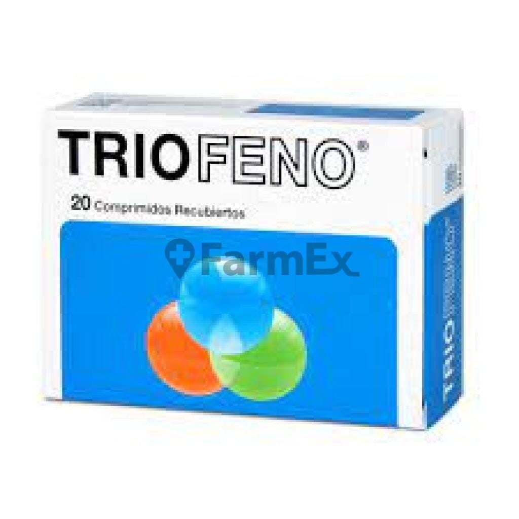 Triofeno x 20 comprimidos Farmex-Fonasa-Persistente